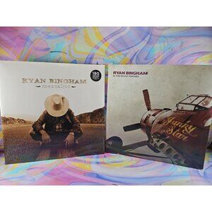 Lot of 2 Ryan Bingham Records: Mescalito (2xLP), Junky Star (2xLP) New Sealed